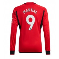 Manchester United Anthony Martial #9 Replica Home Shirt 2023-24 Long Sleeve